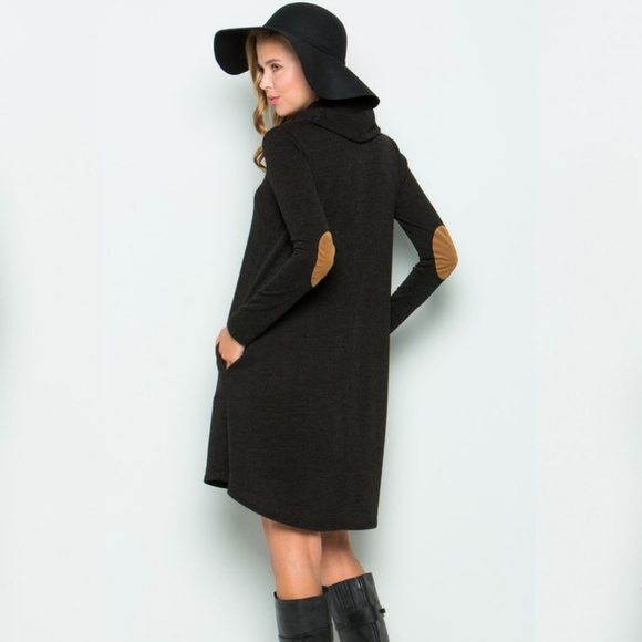 Black sweater dress - Picture 3 of 6